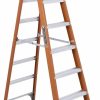 Home Improvement Louisville Ladder | Louisville Ladder Fs1502 2' Fiberglass Step Ladder, 2-Feet, Orange