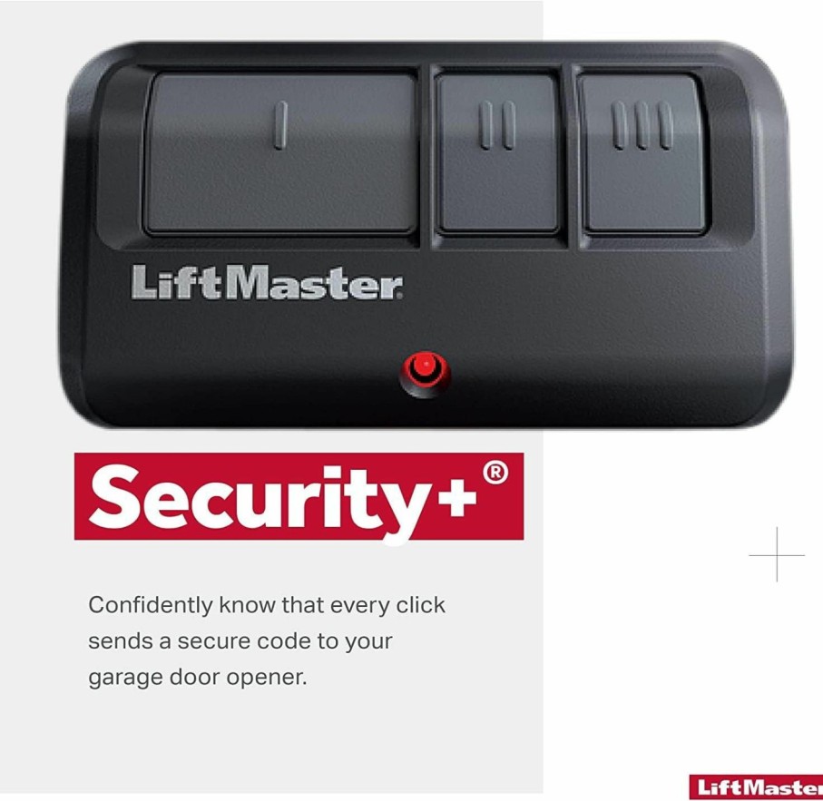 Home Improvement LiftMaster | Lot Of 2 Liftmaster 893Max 3-Button Multi Frequency Remote By Liftmaster