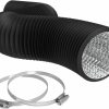 Home Improvement TerraBloom | Terrabloom 10\" Air Duct - 8 Ft Long, Black Flexible Ducting With 2 Clamps, 4 Layer Hvac Ventilation Air Hose - Great For Grow Tents, Dryer Rooms, House Vent Register Lines