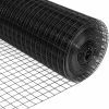 Home Improvement forimo | 24'' X 50' 1.5Inch Hardware Cloth 16 Gauge Black Vinyl Coated Welded Fence Mesh For Home And Garden Fence And Home Improvement Project