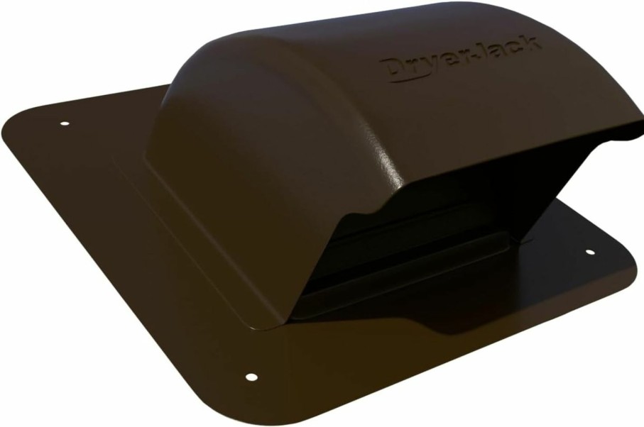 Home Improvement DryerJack | Inovate Dryerjack Low Profile Roof Vent With Roof Neck (Black)