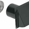 Home Improvement Broan-NuTone | Wall Cap Fits 3" Or 4" Round Duct Includes 3" To 4" Round Transition Included For Versatility