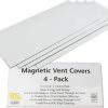 Home Improvement Kelbert | Magnetic Vent Cover 5 1/2\" X 12\" Extra Thick Wall/Floor/Ceiling Vent Covers (4-Pack) That Will Reduce Sound, Very Flexible, And Will Stick To Your Vents Made From Premium Magnets By Kelbert