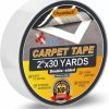 Home Improvement Chyaidach | Chyaidach Double Sided Carpet Tape[2\" X12Yd]Rug Gripper Tape For Area Rugs Over Any Hard Surface Floors,Rug High Adhesive Safe Tape,Strong Sticky,Removable,No Residue,Multi-Purpose 2 Sided Carpet Tape