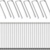 Home Improvement Mozeat Lens | 80 Pieces Plantation Shutter Repair Kit, Shutter Fasteners Louver Hardware Kit Window Blind Tilt Rod Staples Louvers Staples For Blind Repairing (1.6 X 0.5 Cm/ 0.6 X 0.19 Inch)