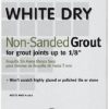 Home Improvement CUSTOM | Custom Building Product Custom Building Product-Wdg5-4 Wdg5 5 Lb Non-Sanded Tile Grout, 5-Pound, White|Whites