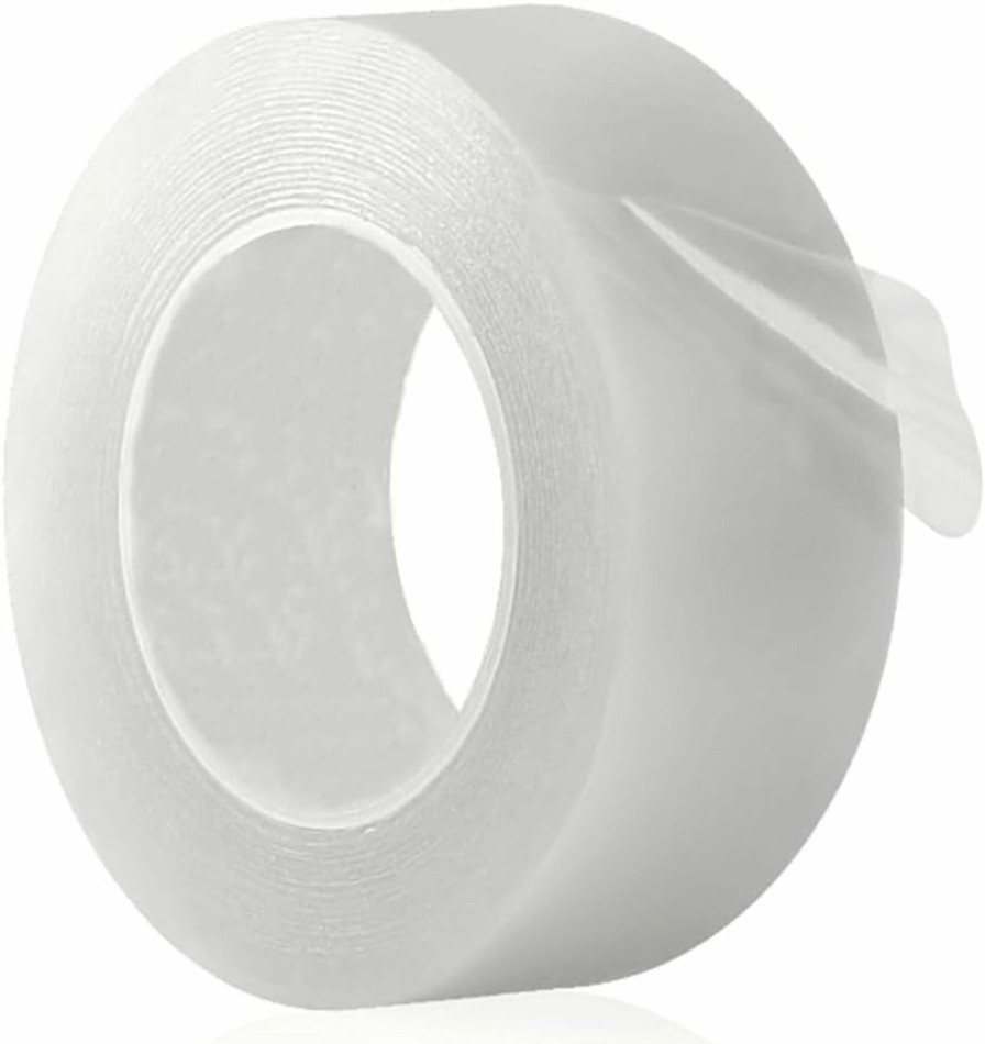 Home Improvement xiaopihou | Xiaopihou 2-Inch X 38 Yards,Transparent Window Weather Sealing Tape, Clear Window Draft Isolation Sealing Film Tape- No Mess Seal Kit, Wood-Safe, Removes Cleanly (2"X38Yds)