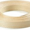 Home Improvement MOLIGOU | Moligou Maple Wood Veneer Roll, 2" 50' Plywood Edge Banding Strips, Flexible Veneer Edging With Adhesive Back