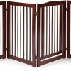 Home Improvement Primetime Petz | Primetime Petz 360 Configurable Freestanding Dog Gate With Door For Home