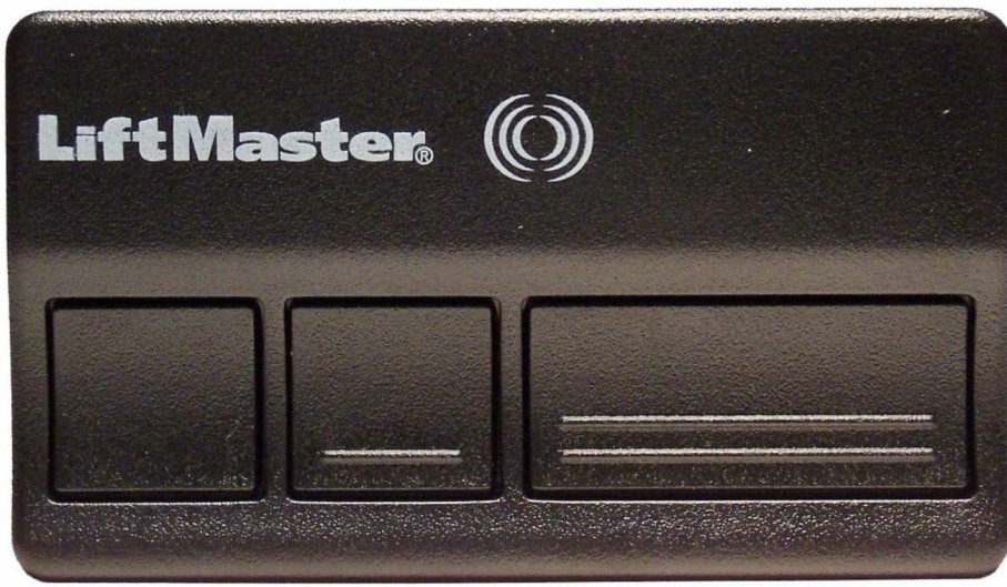 Home Improvement LiftMaster | Liftmaster 373Lm Garage Door Remote Controls, Full Size, Black