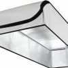 Home Improvement SmartATTIC | Smartattic - 25\"X54\"X11\" Attic Door Insulation Cover, R-15 - Pure Aluminum