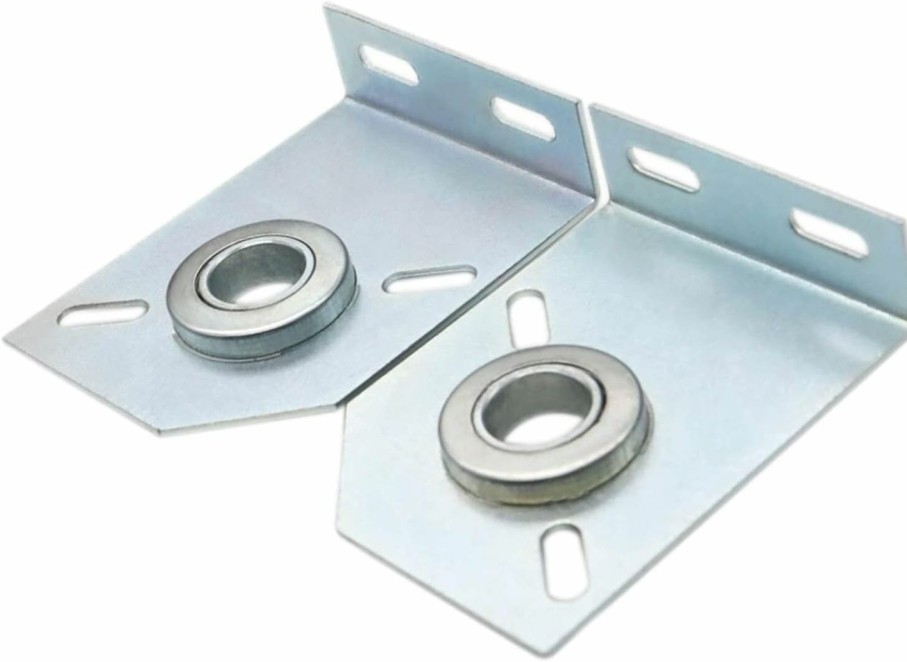 Home Improvement Baudelun | Garage Door Spring Center Bearing Bracket, Garage Door Spring Anchor Center Plate, 3-3/8\"