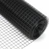 Home Improvement forimo | 24'' X 50' 1Inch Hardware Cloth 16 Gauge Black Vinyl Coated Welded Fence Mesh For Home And Garden Fence And Home Improvement Project (24'' X 50')