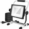 Home Improvement shinic | Shinic 10000Lm Led Work Light With Stand, 95W Outdoor Flood Light, 17.13Ft Cord, 5000K Daylight Worklight, Portable Led Work Lights For Shop, Job Site, Garage, Construction Site