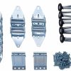 Home Improvement HOME MASTER HARDWARE | Home Master Hardware Garage Door Hinge & Roller Tune Up Kit For 16 X 7\" Or 18 X 7\" Door