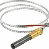 Home Improvement Delixike | 1950-001 Robertshaw Thermopile 36\" 250-750 Millivolts Mv 2 Lead With Pg9 Adapter