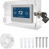 Home Improvement Upifen | Upifen Clear Thermostat Lock Box Cover Universal Thermostat Cover Box With 2 Keys, Thermostat Guard For Thermostats On Wall 6.2\" X 4.3\" X 1.9\" Or Smaller