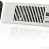 Home Improvement VEVOR | Vevor Quiet Vent Booster Fan With Remote Control, Fits 4\" X 10\" Register, Energy-Efficient Pwm Motor, Programmable Lcd Controller, Adjustable Speed For Heating Cooling, White