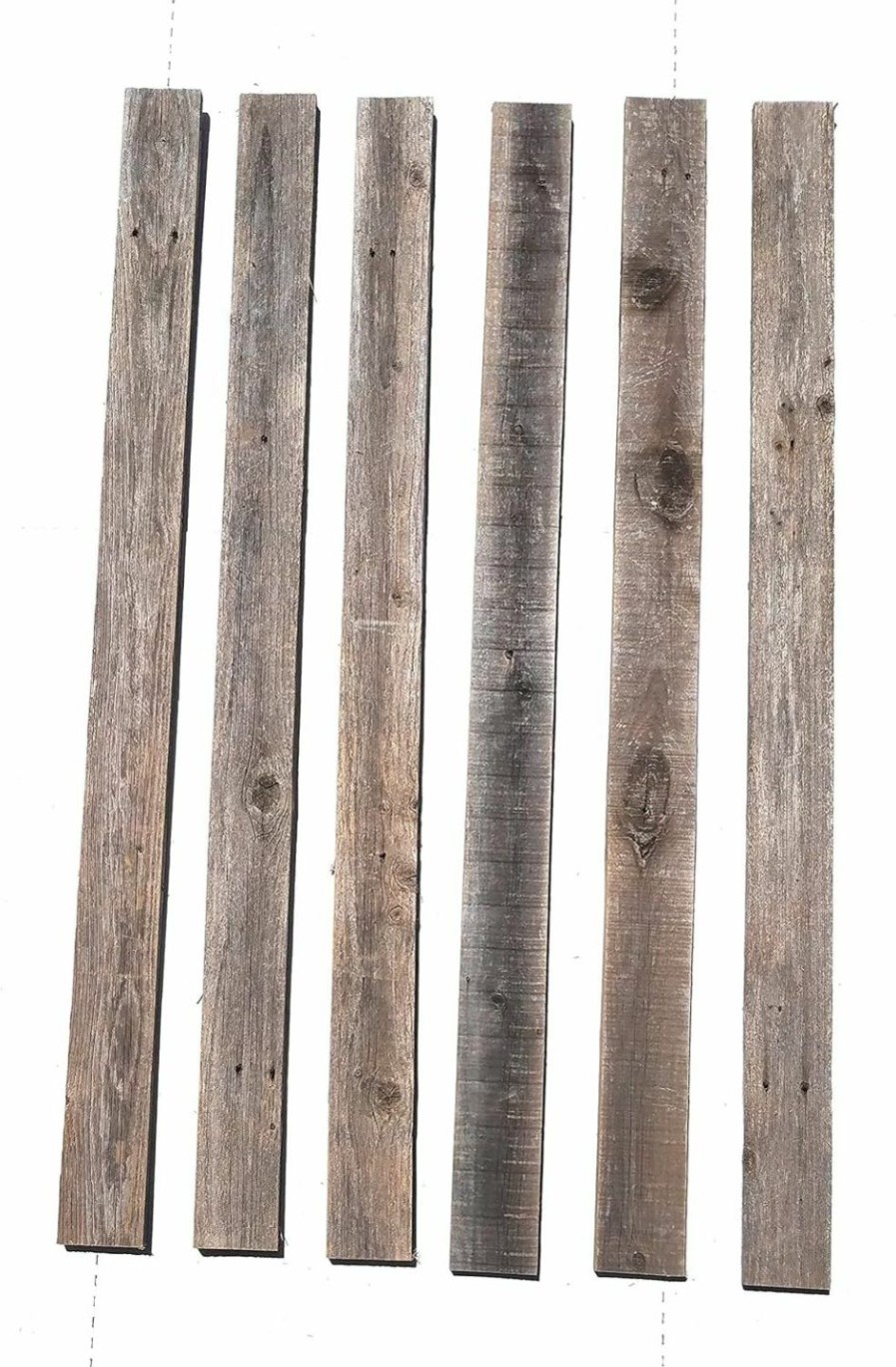 Home Improvement Rockin' Wood | Rockin' Wood Reclaimed Barn Wood Wall Paneling, Planks For Accent Walls Nail Up Application (1 Square Foot Sample Pack)