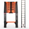 Home Improvement SINMEIRUN | Sinmeirun 16.5Ft Telescoping Ladder, Portable Extension Folding Ladder, Multi-Purpose Compact Ladder For Household Or Outdoor Work, 330Lbs Max Capacity