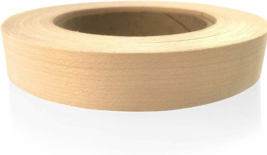 Home Improvement Edge Supply | Edge Supply Maple 1/2\" X 50' Preglued Wood Veneer Edge Banding Roll, Flexible Wood Tape, Easy Application Iron On With Hot Melt Adhesive. Made In Usa. (1/2\" X 50')