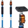 Home Improvement SAND MINE | Sand Mine Adjustable Support Pole, 3Rd Hand Support System, Steel Quick Support Rod, Upper Hand Work Support For Cabinet Jacks Cargo Bars Drywall Support, 25 Inch To 45 Inch, 2 Pack