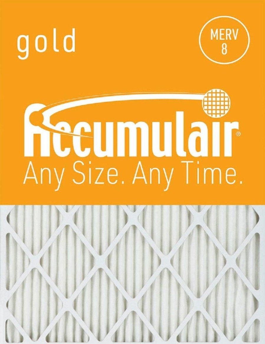 Home Improvement Accumulair | Accumulair Gold 21X22X1 (Actual Size) Merv 8 Air Filter/Furnace Filter (2 Pack)