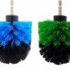 Home Improvement Generic | 2-Pack Cone Drill Powered Brush Attachment For Cleaning Bathrooms, Kitchens, Showers, Grout, Auto Detailing, Rims And More