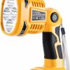 Home Improvement WaxPar | 20V Tools Led Light, Waxpar Emergency Spotlight Powered By Dewalt 20V-60V Max Lithium Ion Battery, 12W 1120Lm Jobsite Cordless Work Light With 110 Degree Pivoting Head