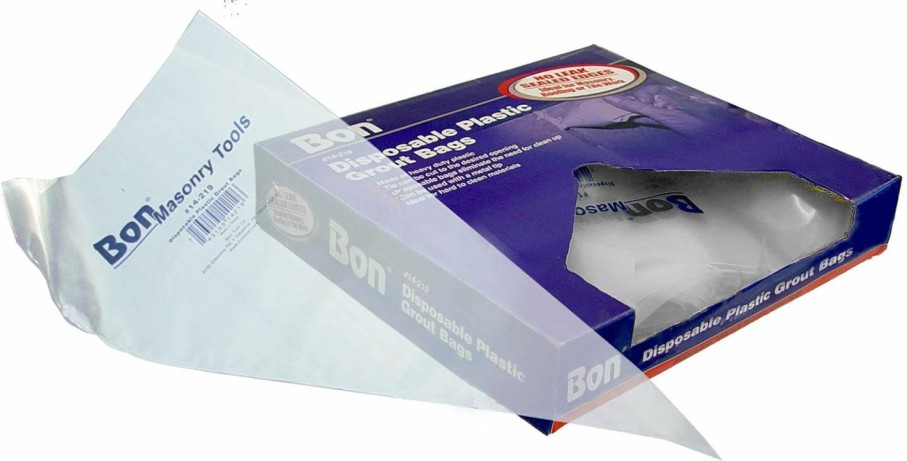 Home Improvement Bon Tool | Bon Tool 14-219 Grout Bag - Disposable Plastic 21\" - (50/Pkg)